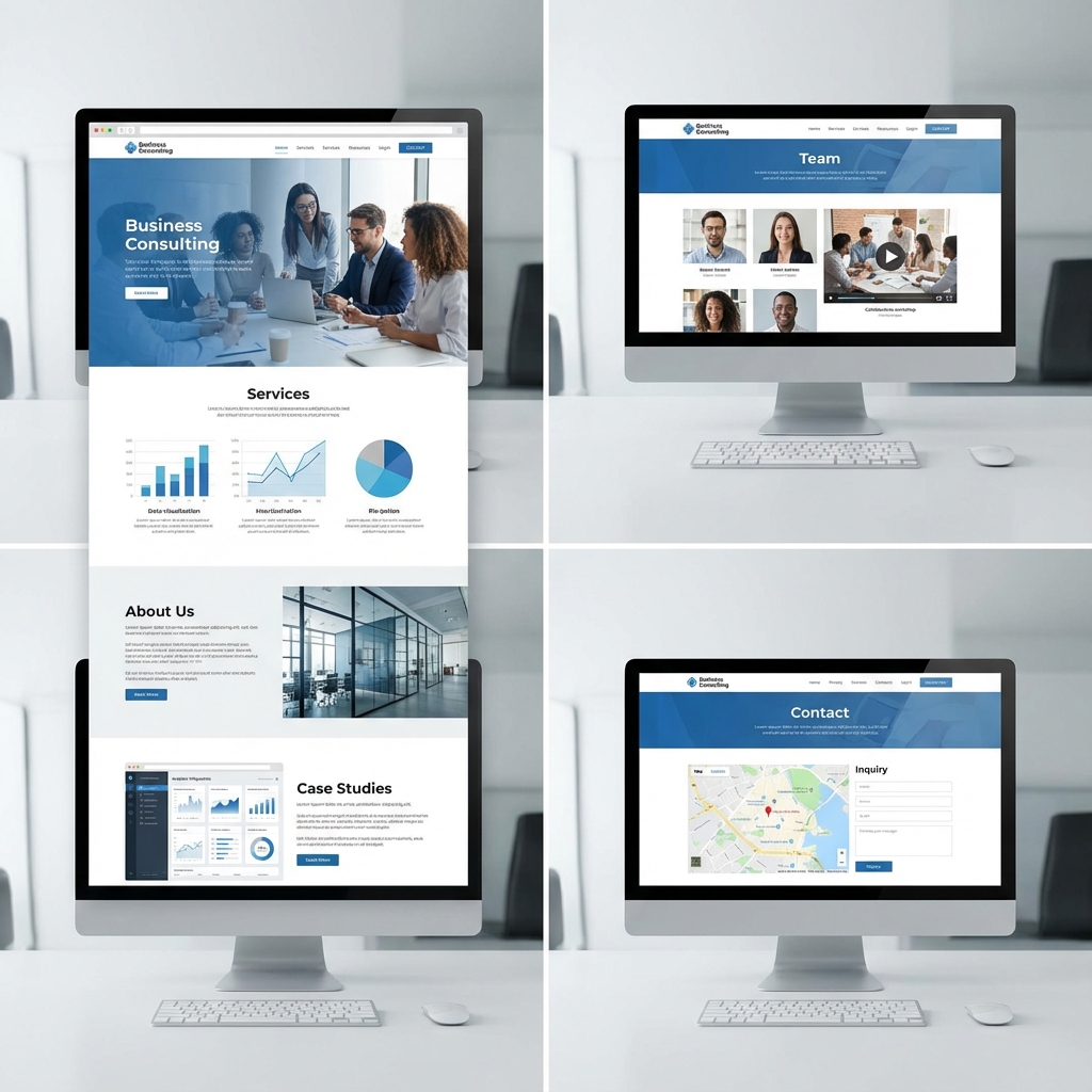 Consulting Website Design