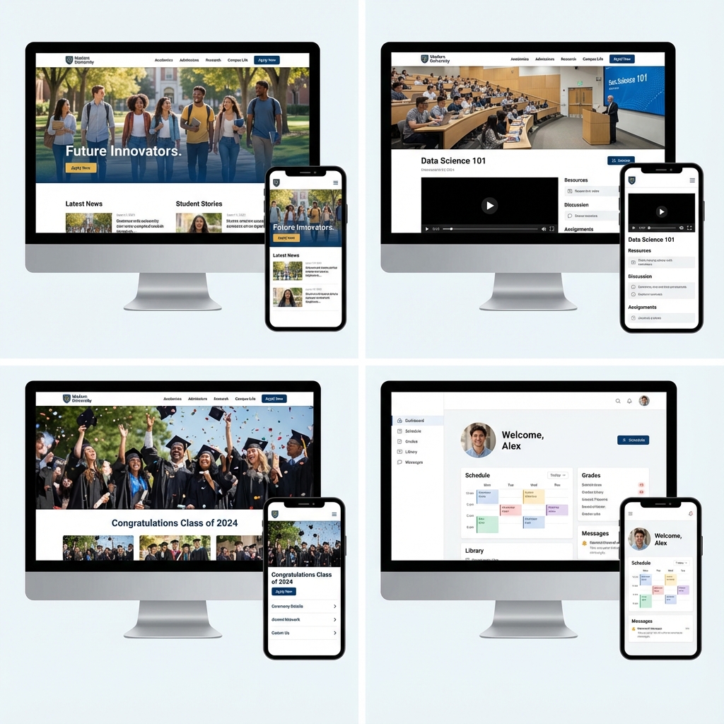 University Website Design